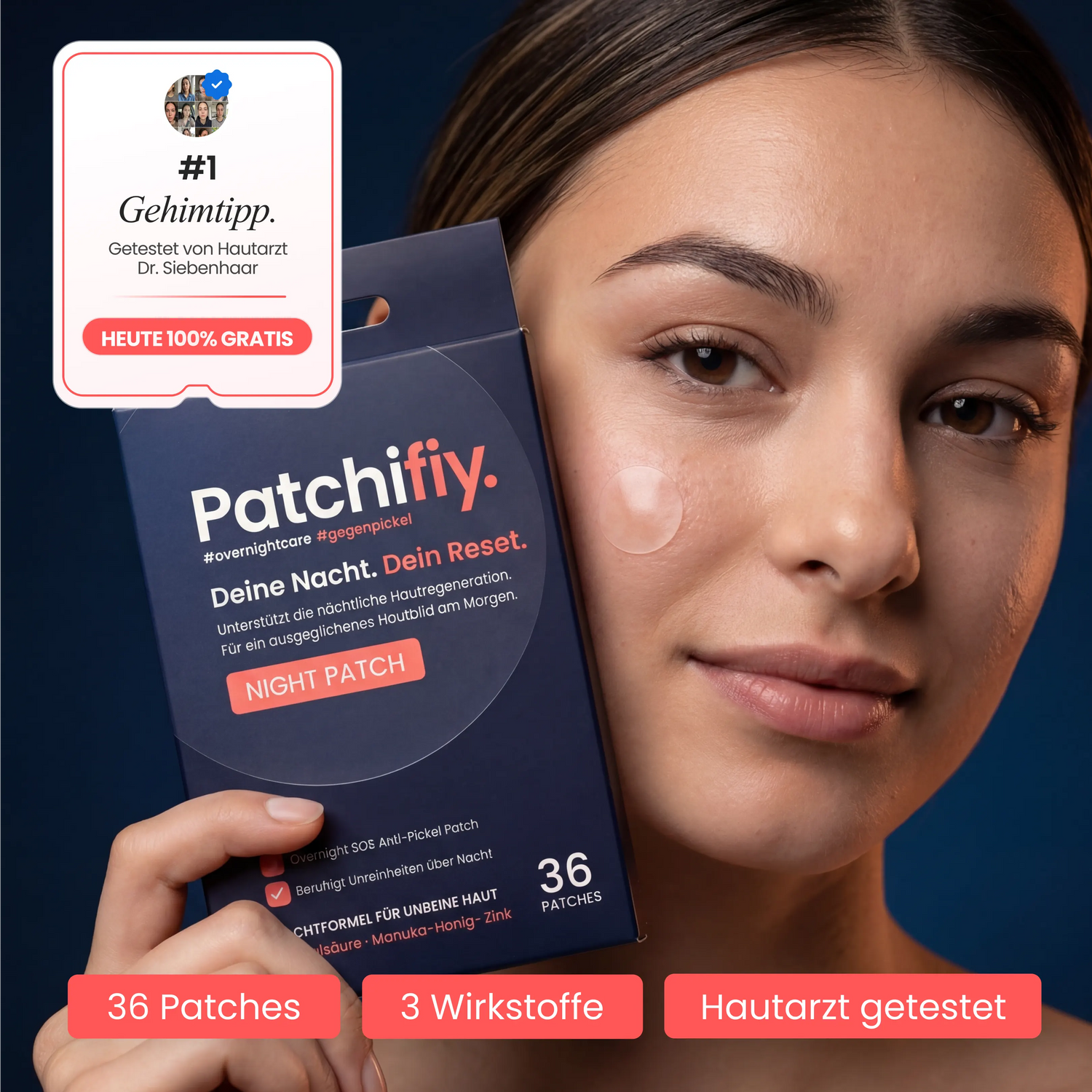 Patchifiy® SOS Anti Pickel Night Patch